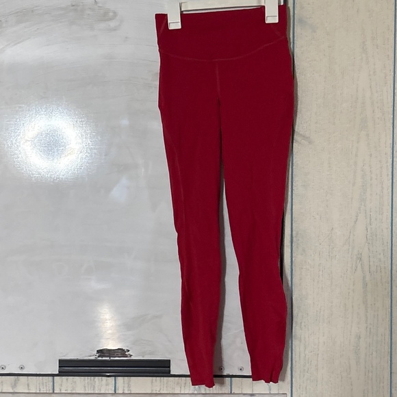 Red lululemon Align™ High-Rise Pant full length - Picture 1 of 4